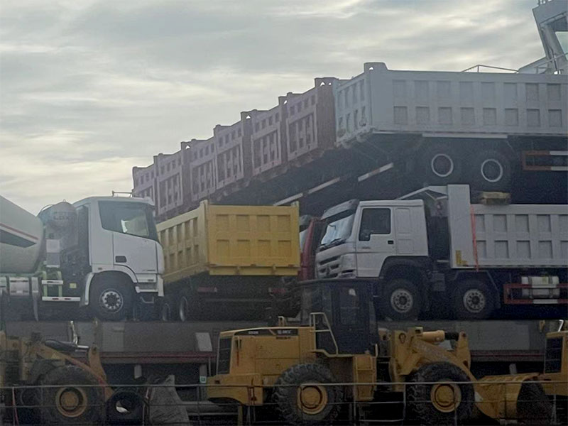 10 units Howo TX dump truck for the Congo Customer - HOWO Truck Export Successful Case | Heavy Duty Vehicle Delivery
